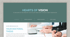 Desktop Screenshot of heartsofvision.com